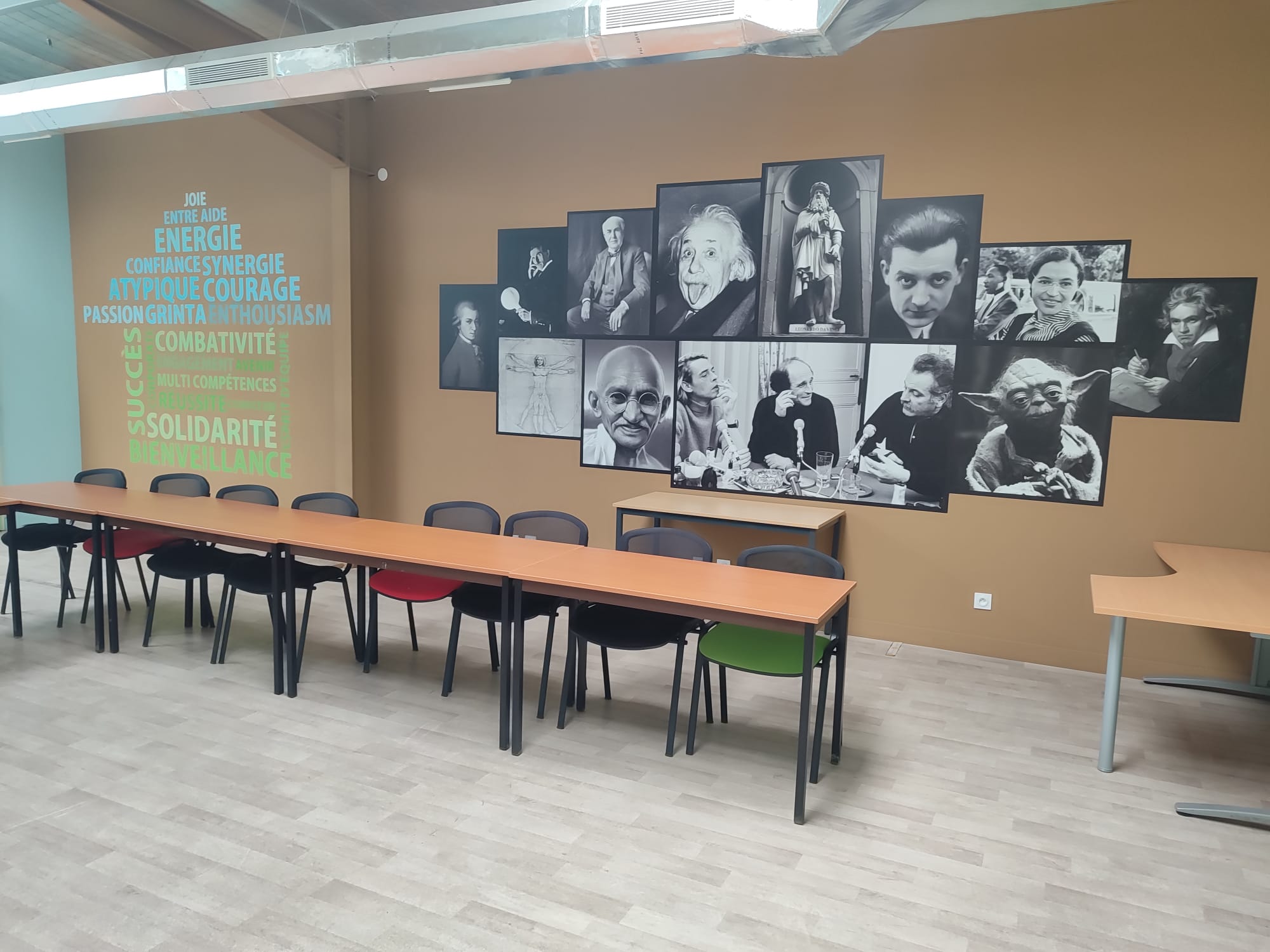 Salle de cours du centre Oxideve à Toulouse